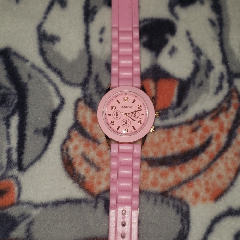 Pink watch